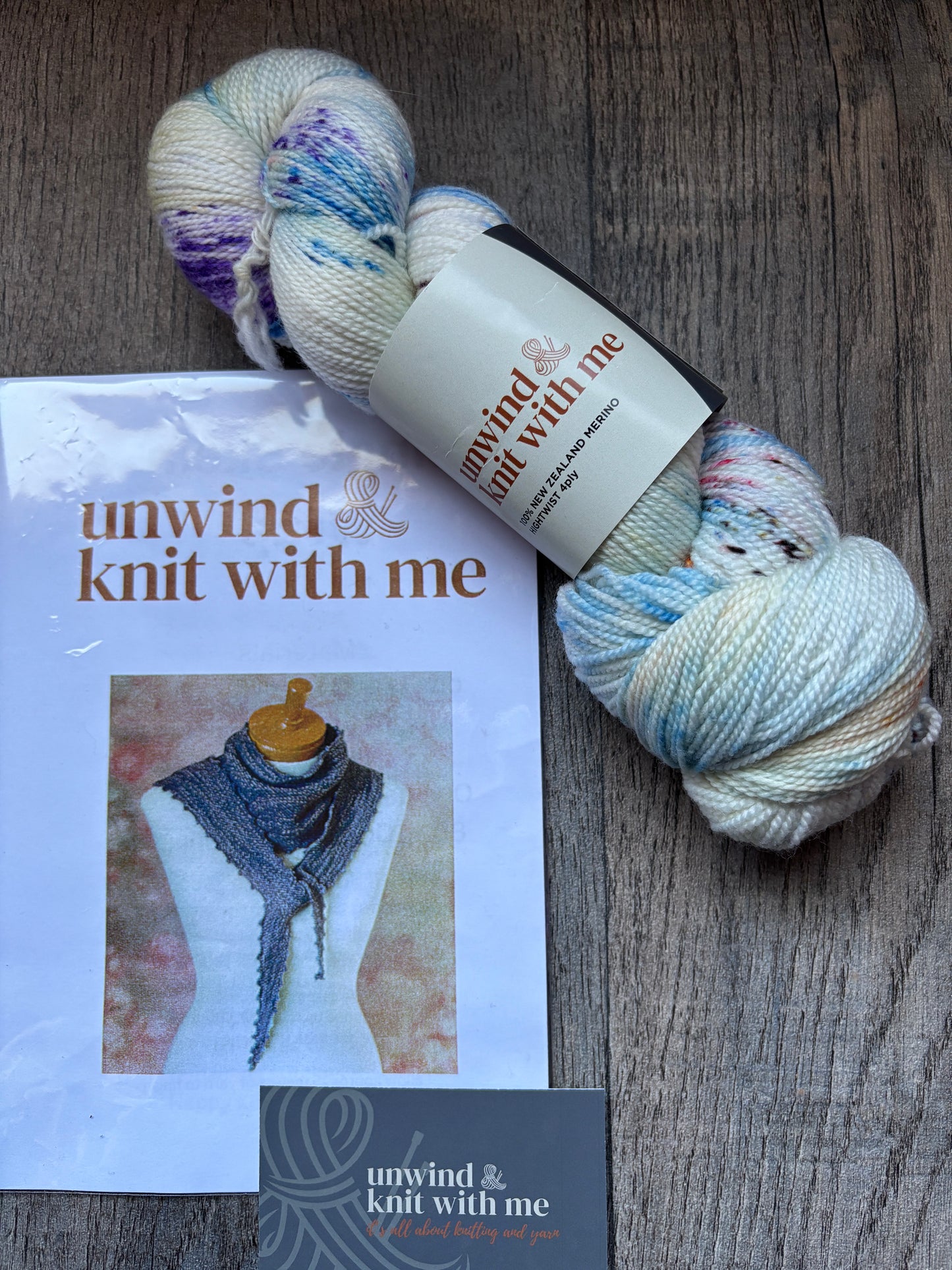 Single Skein Wrap - Kit with Pattern