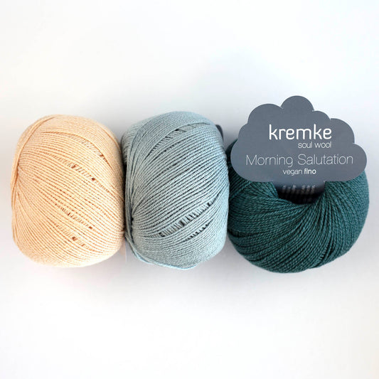 Morning Salutation Fino - 50g 165 m - 51%Tencel 49% Cotton - Kremke Soul Wool
