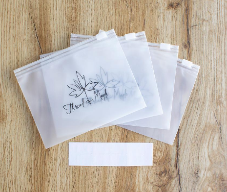 Thread & Maple Cable organizer Ziplock Pouch 4pc