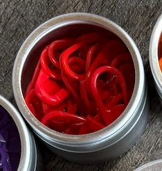 Stitch Markers - 30 Locking Stitch Markers