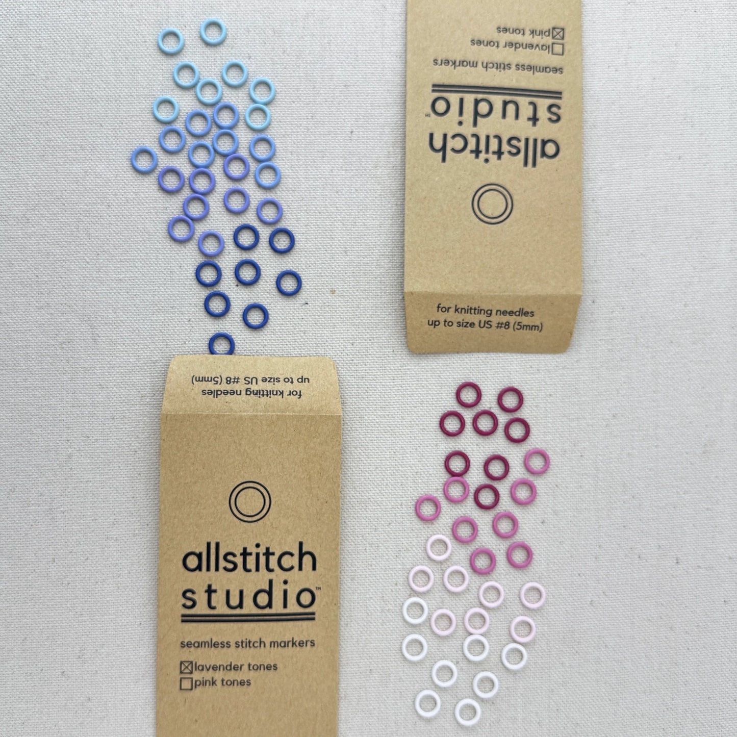 Allstitch Studio Stitch Markers - SMALL RINGS