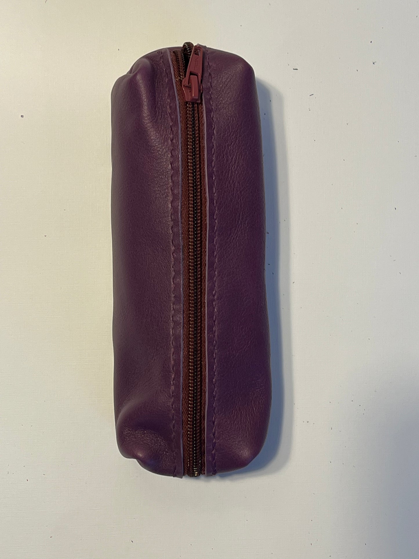 Leather Zip notion pouches - 100% leather - Hand Made