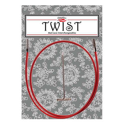 ChiaoGoo Red Twist Cables - small