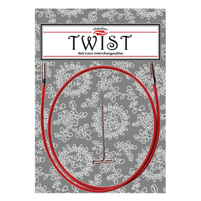 ChiaoGoo Twist Red Cables - Mini