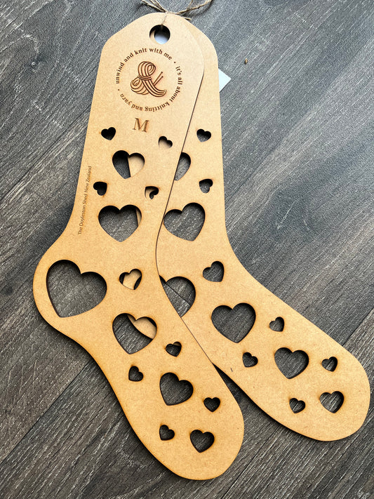 Sock Blockers MDF Laser Cut