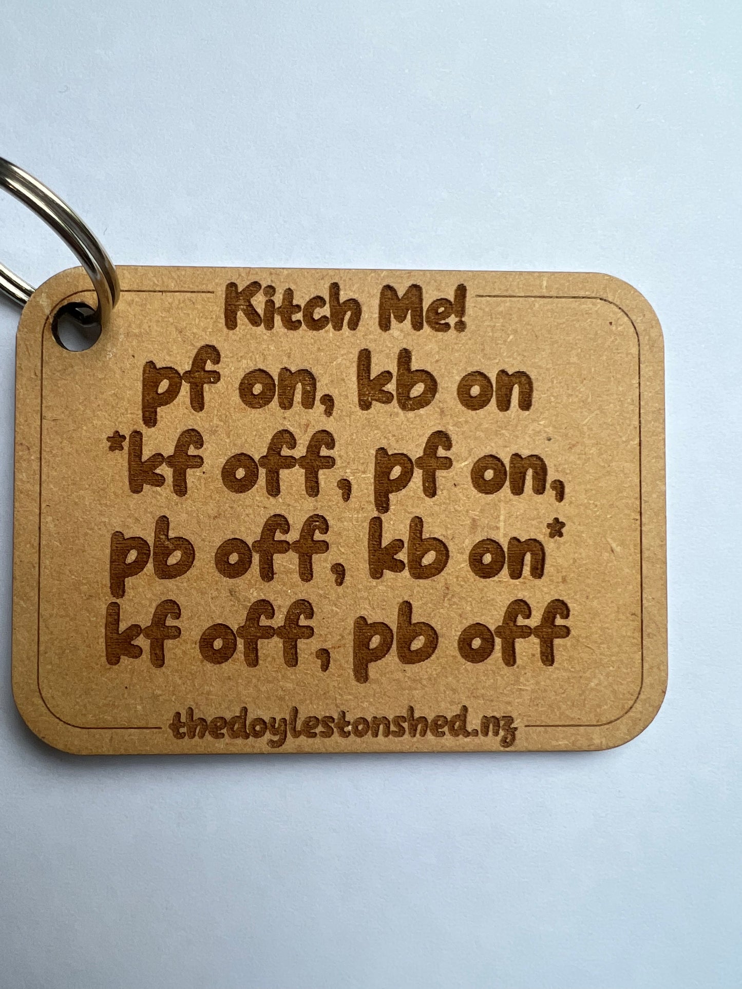 Kitchener Stitch Shortcut Key Ring