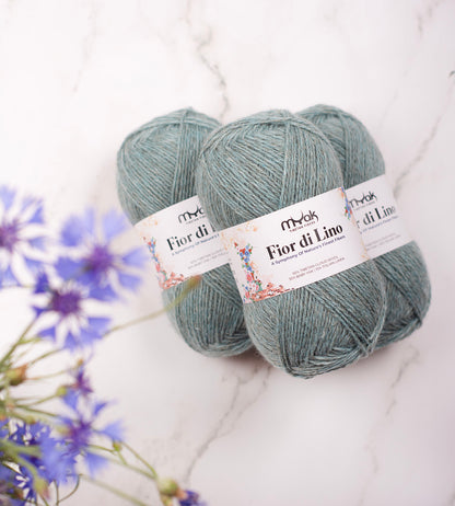 mYak Fior di Lino - 50% Tibetan Cloud Wool, 35% Baby Yak & 15% Italian Linen