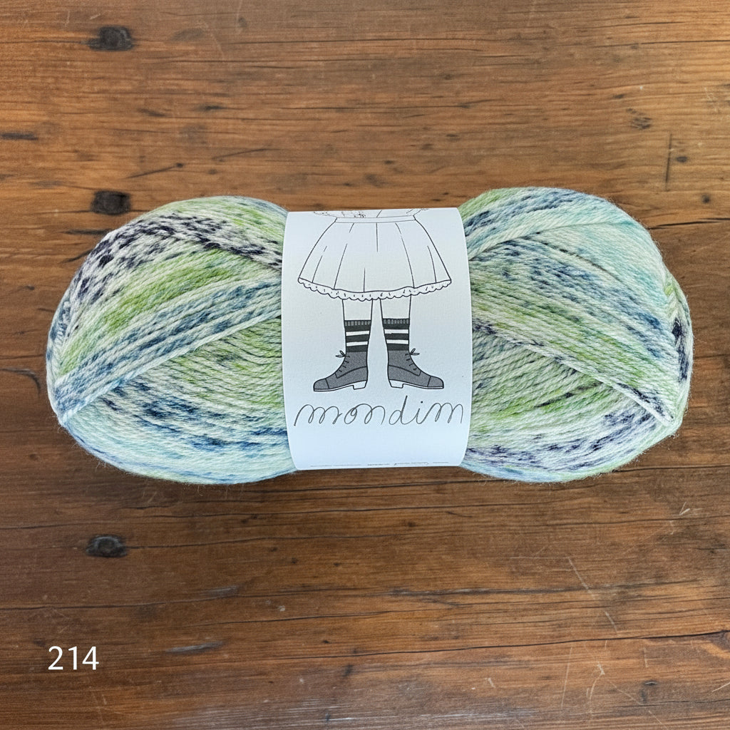 Mondim Sock yarn 100% Fine Portuguese Wool 100g 385m