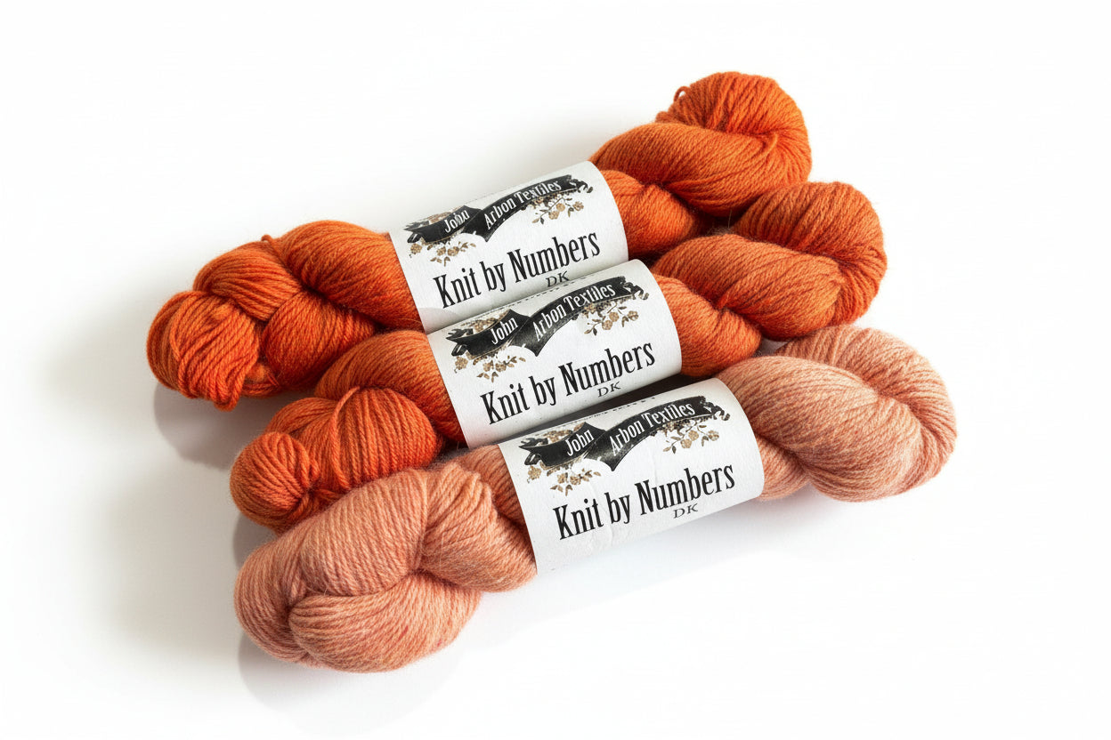 Knit By Numbers DK (8ply) - Fade Sets (3 Skeins)