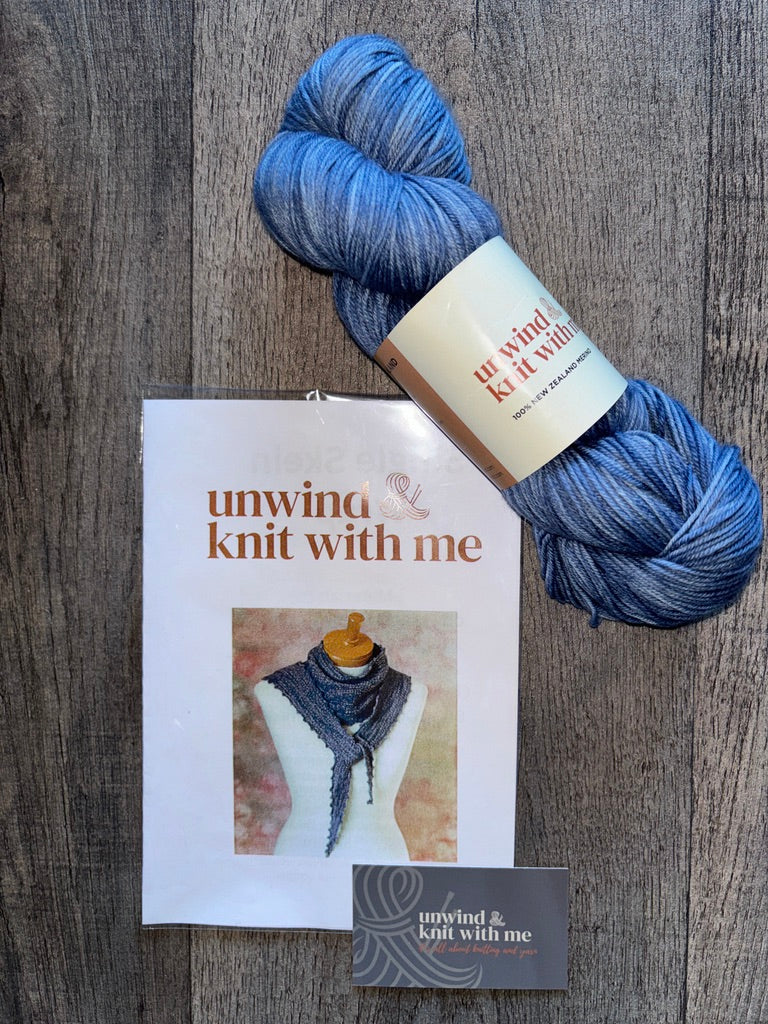 Single Skein Wrap - Kit with Pattern