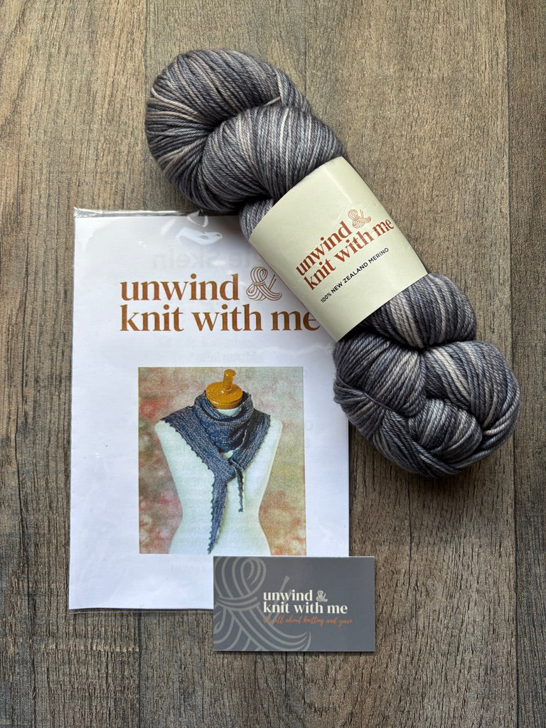 Single Skein Wrap - Kit with Pattern