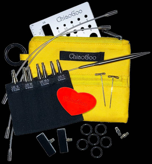 ChiaoGoo Shorties Set - Yellow - Large