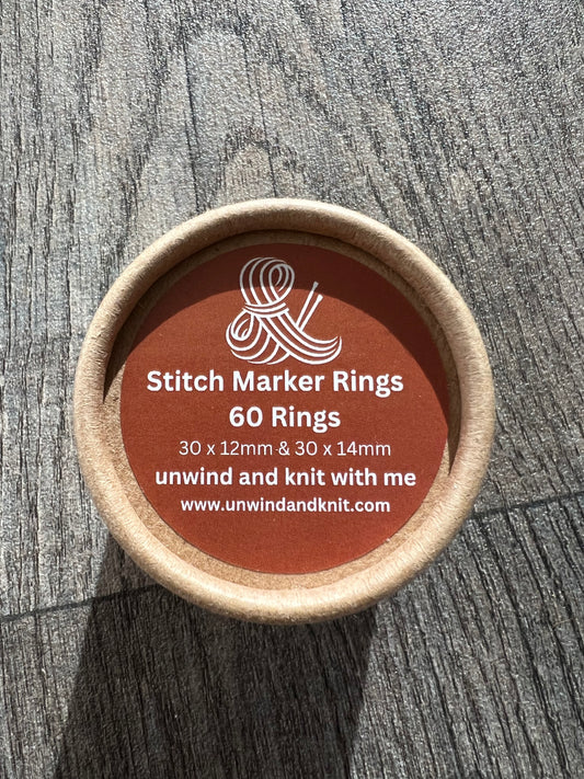 Stitch Markers 60 Stitch marking rings