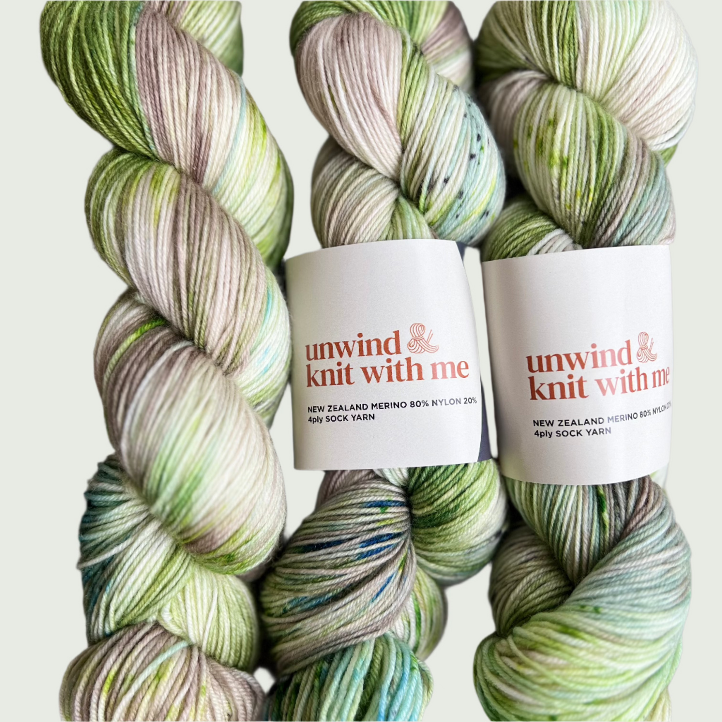 NZ Yarns by Unwind and Knit with me - SOCK YARN