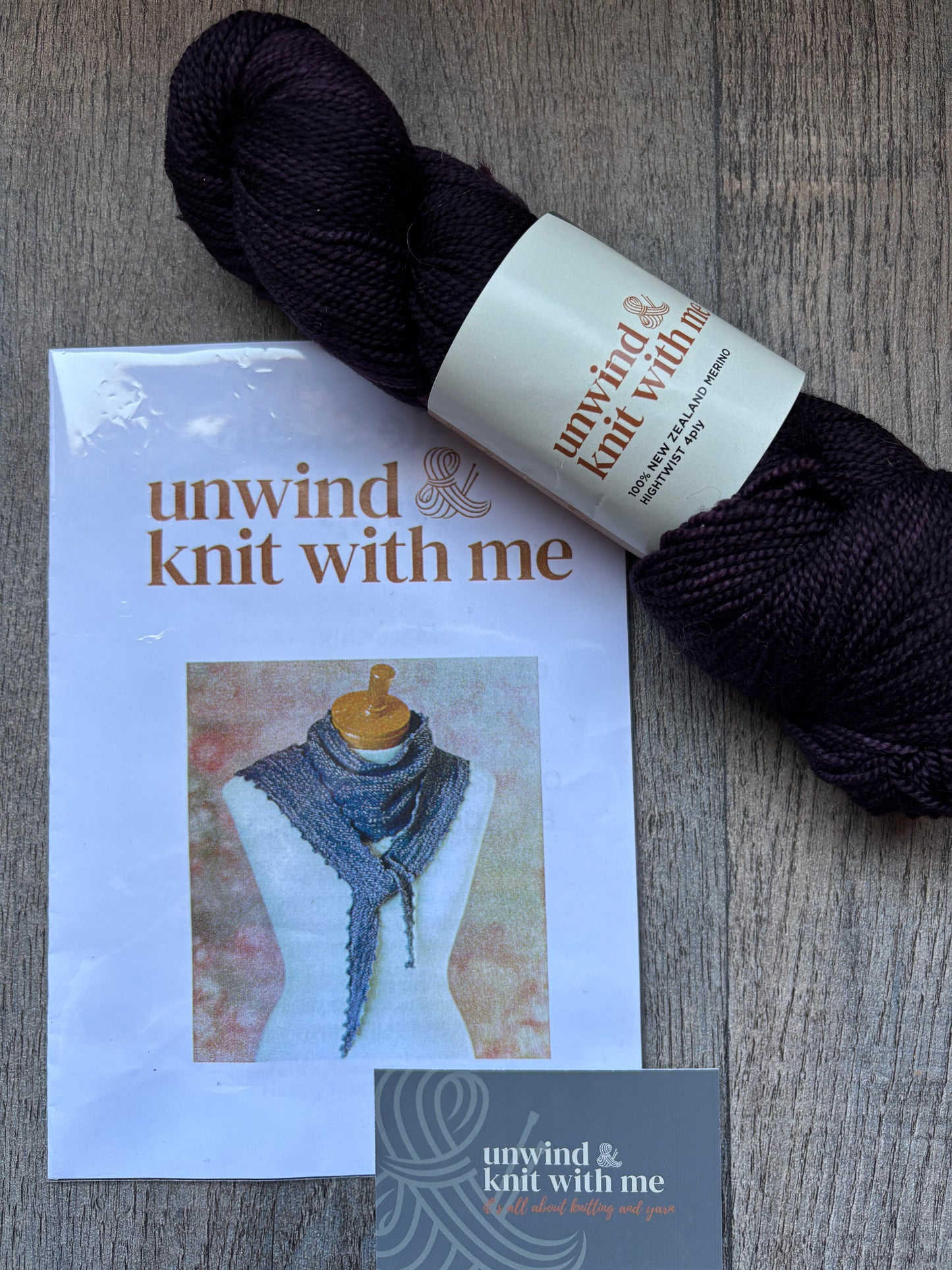 Single Skein Wrap - Kit with Pattern