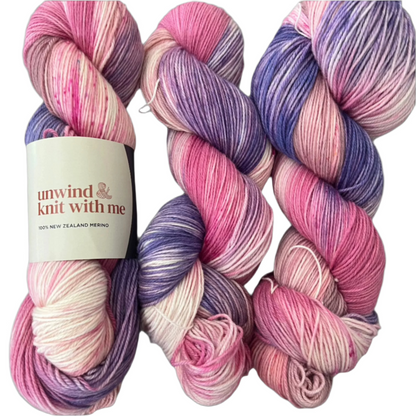 New Zealand Merino Indie Dyed Sock Yarn