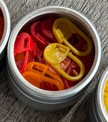 Stitch Markers - 30 Locking Stitch Markers