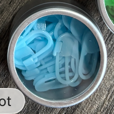 Stitch Markers - 30 Locking Stitch Markers