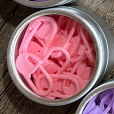 Stitch Markers - 30 Locking Stitch Markers