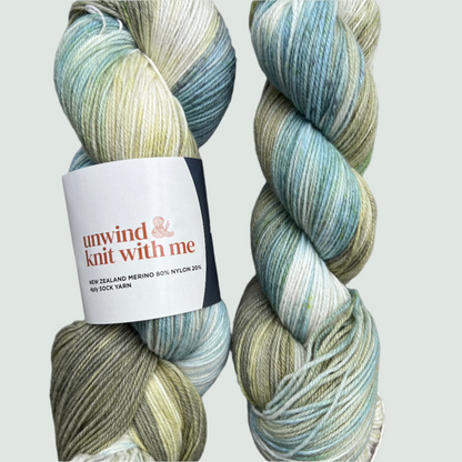New Zealand Merino Indie Dyed Sock Yarn