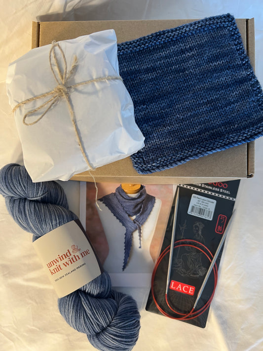 It's A Wrap - knitting kit - Gift box