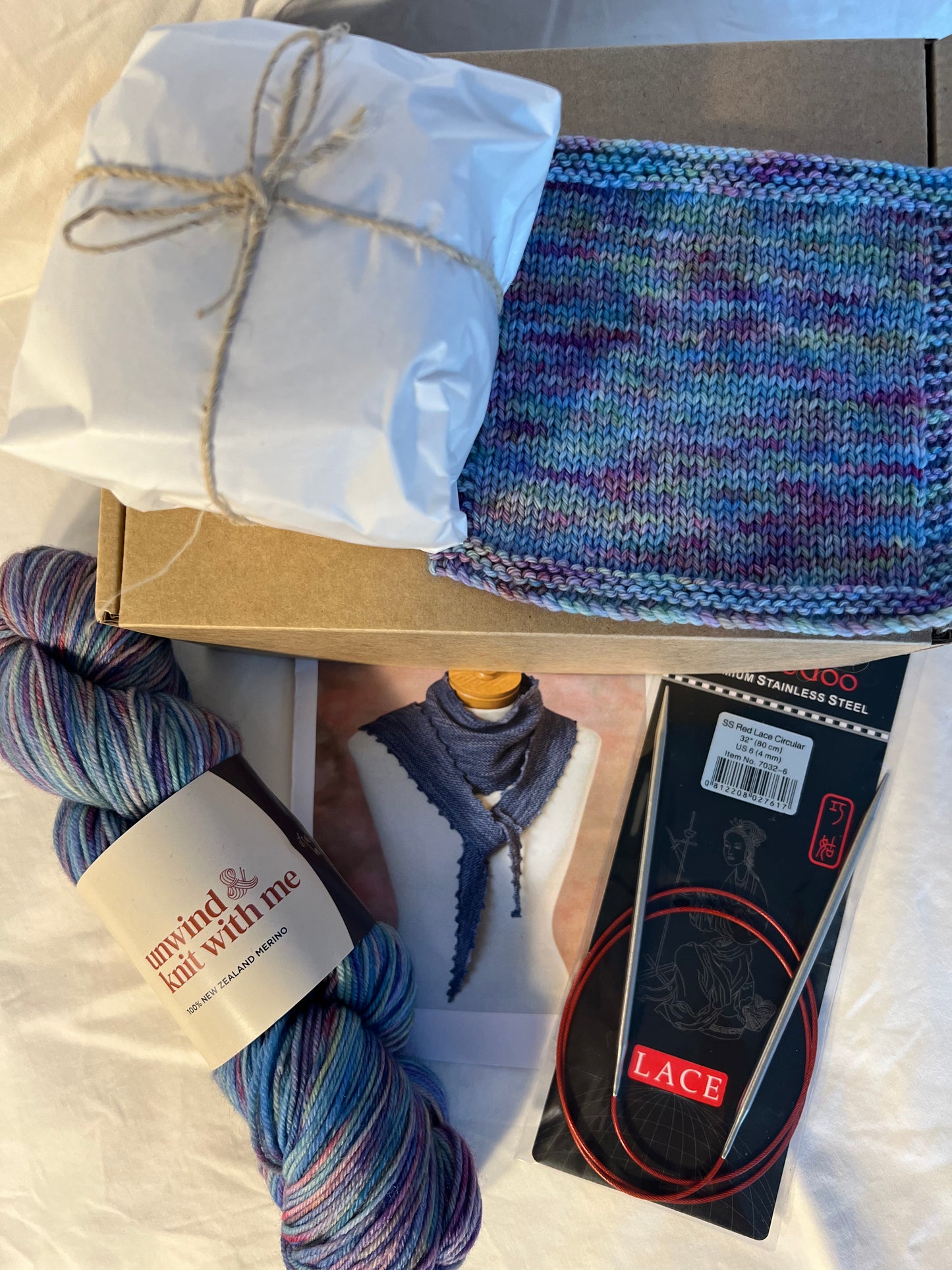 It's A Wrap - knitting kit - Gift box