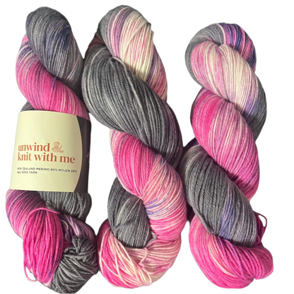 New Zealand Merino Indie Dyed Sock Yarn