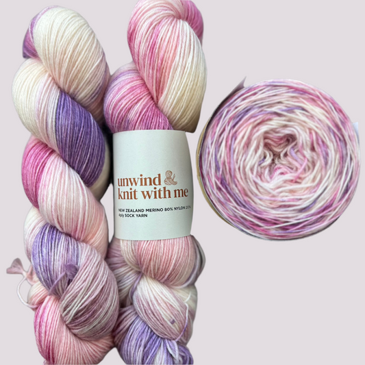 NZ Yarns by Unwind and Knit with me - SOCK YARN