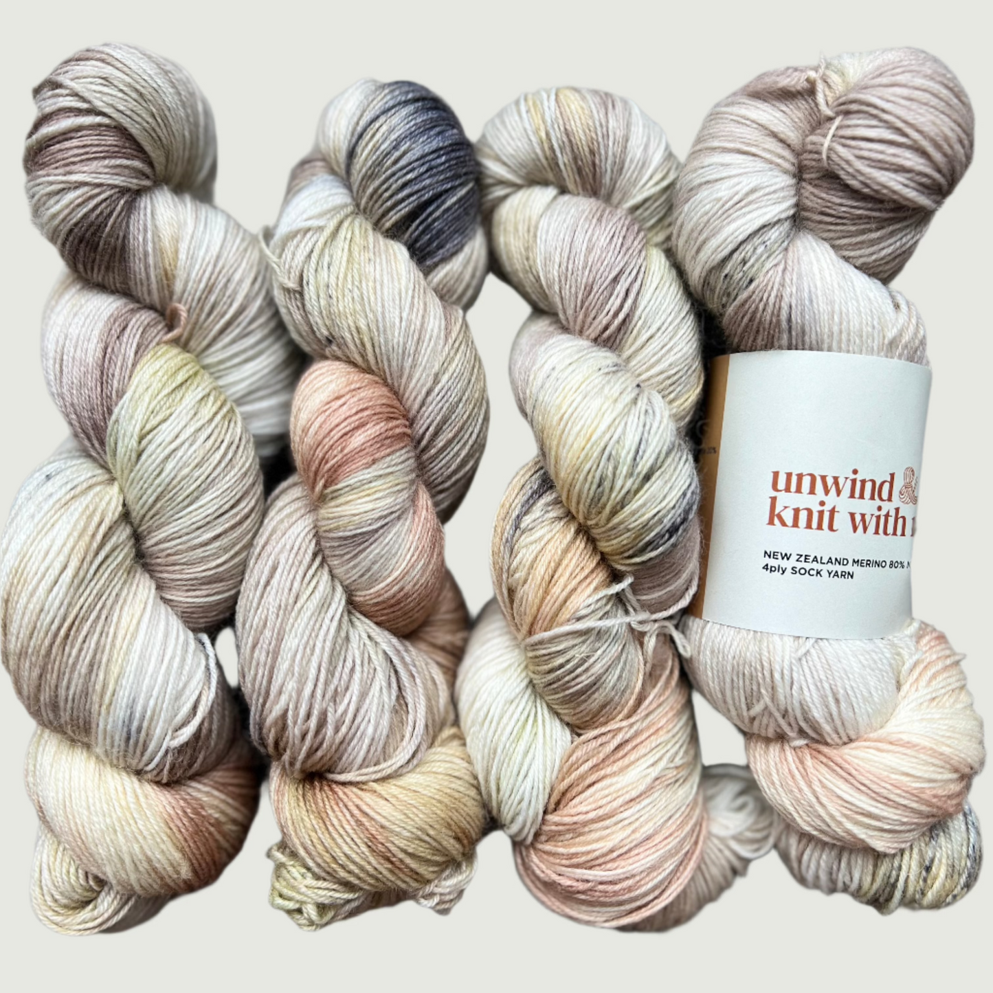 NZ Yarns by Unwind and Knit with me - SOCK YARN