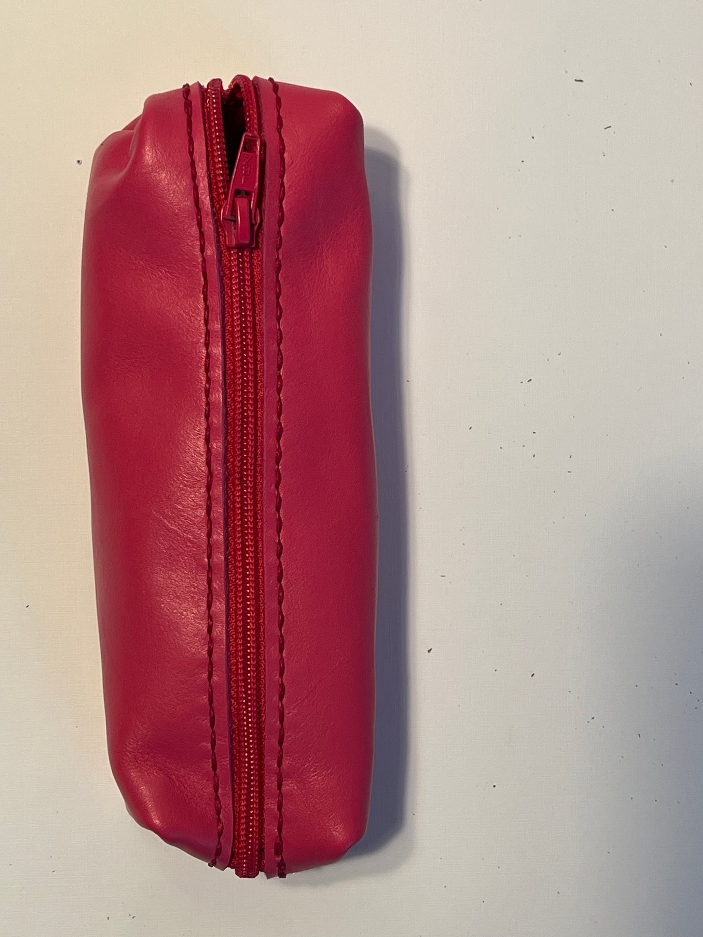 Leather Zip notion pouches - 100% leather - Hand Made