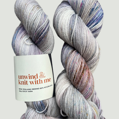 New Zealand Merino Indie Dyed Sock Yarn