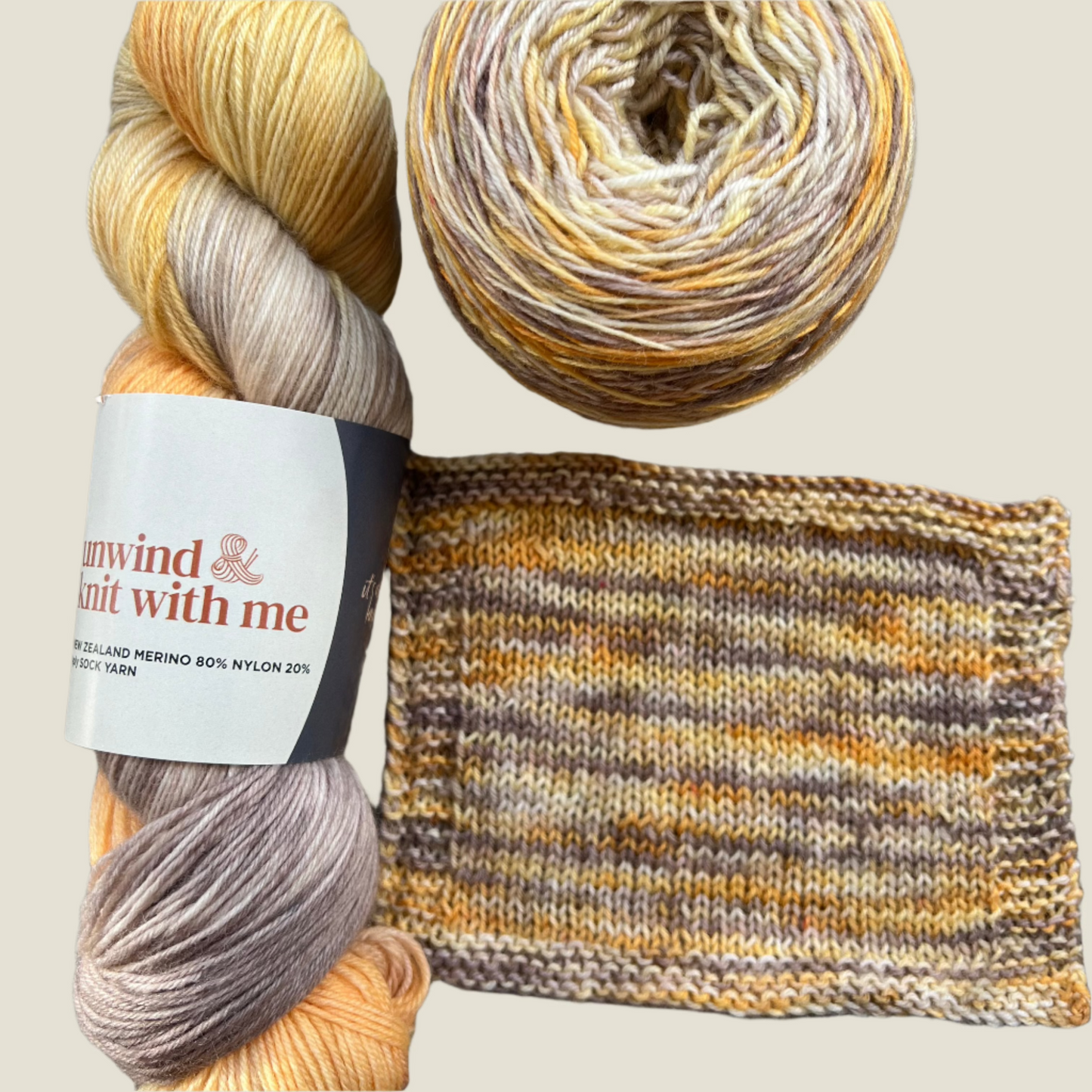 New Zealand Merino  - SOCK YARN 80/20 100g 400m -Worsted spun