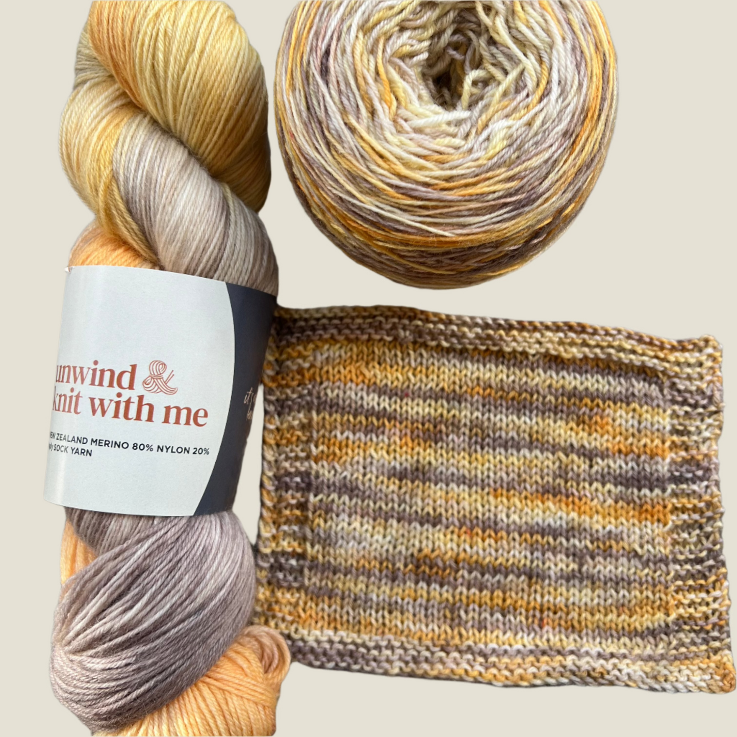 NZ Yarns by Unwind and Knit with me - SOCK YARN