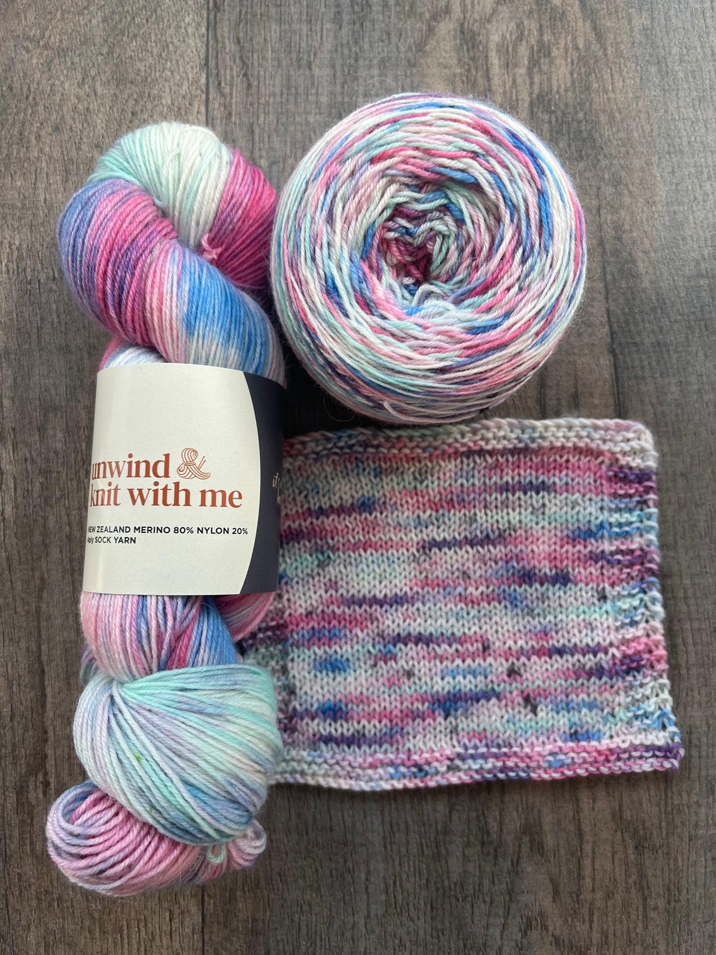 NZ Yarns by Unwind and Knit with me - SOCK YARN