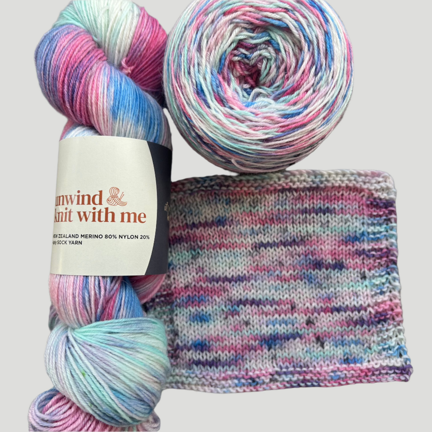 New Zealand Merino  - SOCK YARN 80/20 100g 400m -Worsted spun
