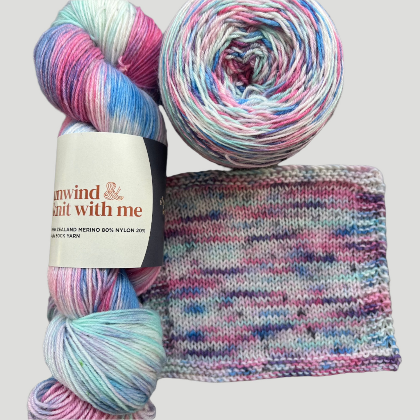 NZ Yarns by Unwind and Knit with me - SOCK YARN