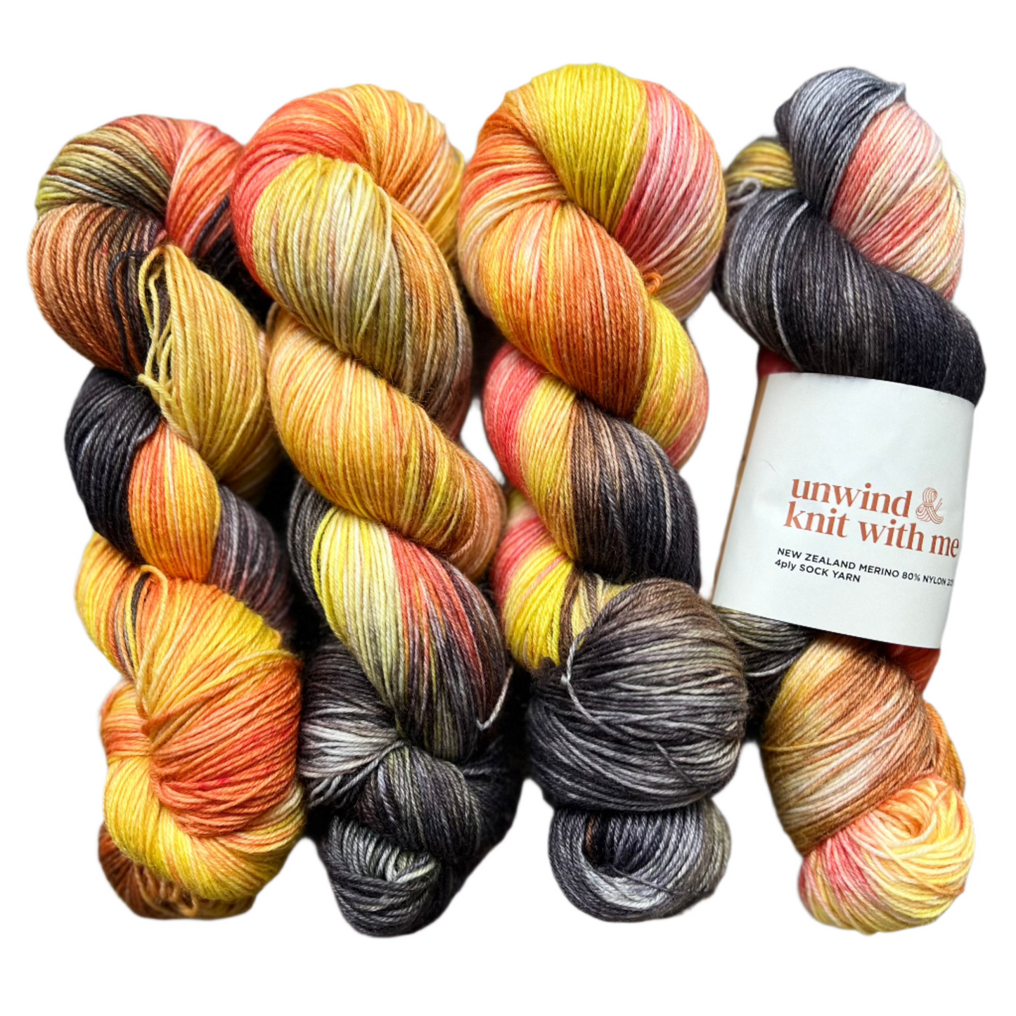 NZ Yarns by Unwind and Knit with me - SOCK YARN