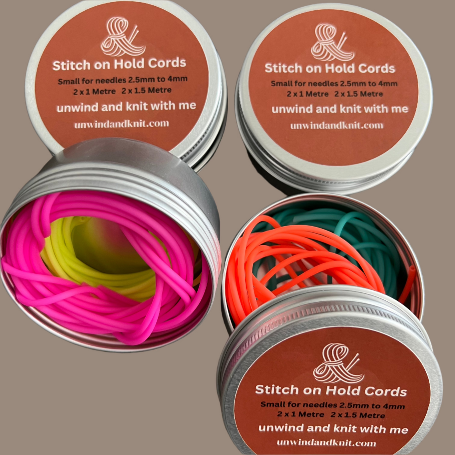 Knitting Cords - Stitch on Hold Cords