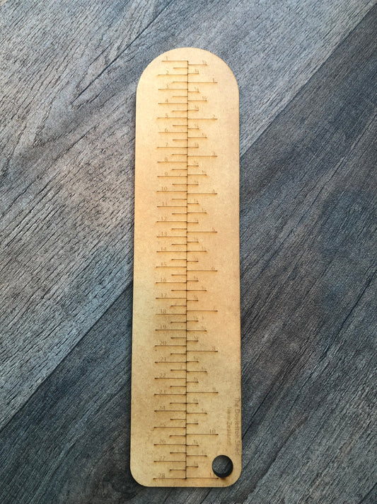 Sock Ruler