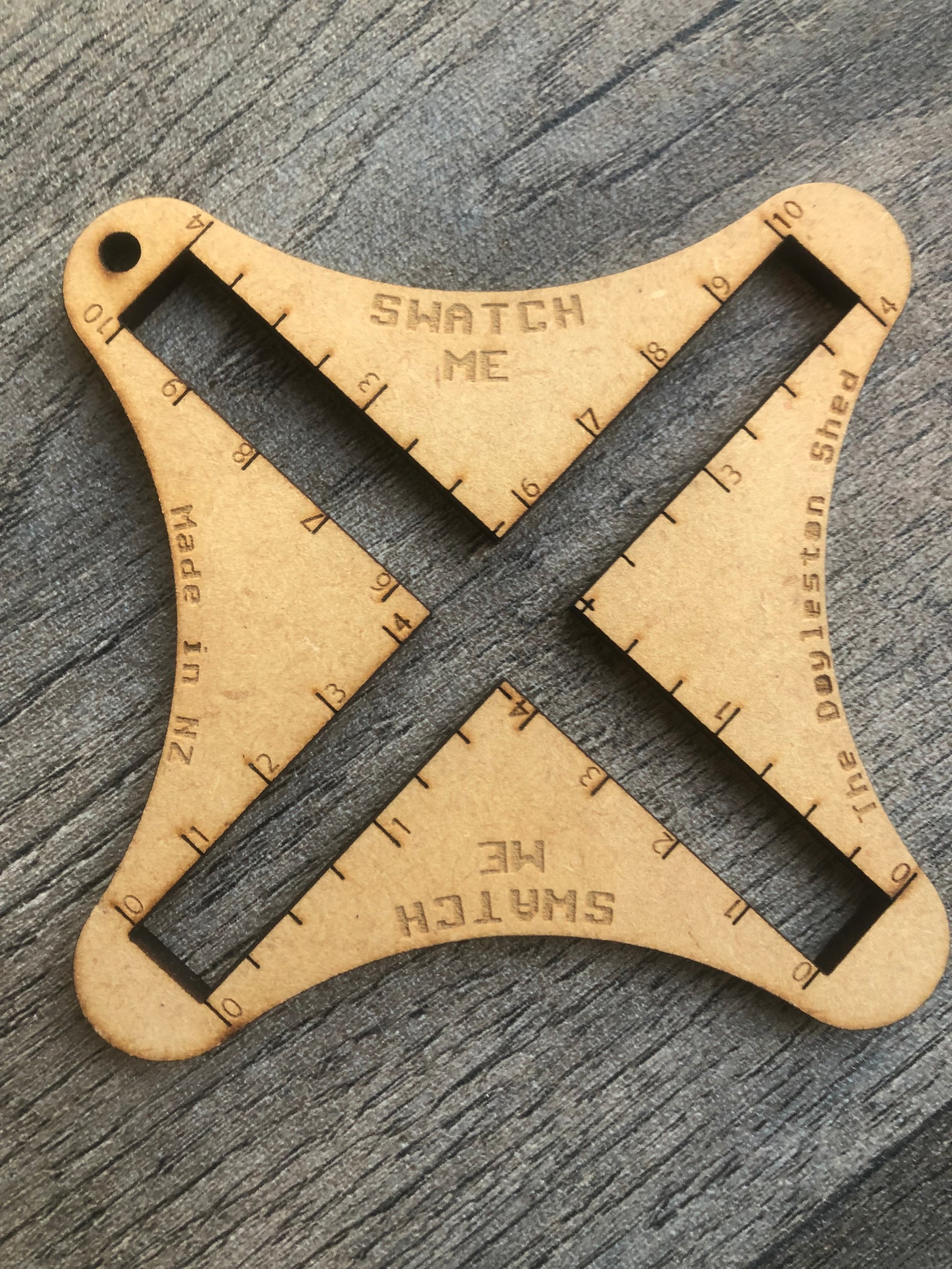 Swatch Gauge Ruler – Unwind & Knit With Me